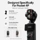 Светофильтр Freewell ND1000 для DJI Osmo Pocket 4P/Xtra Muse 2 Pro Чёрный - Изображение 300185