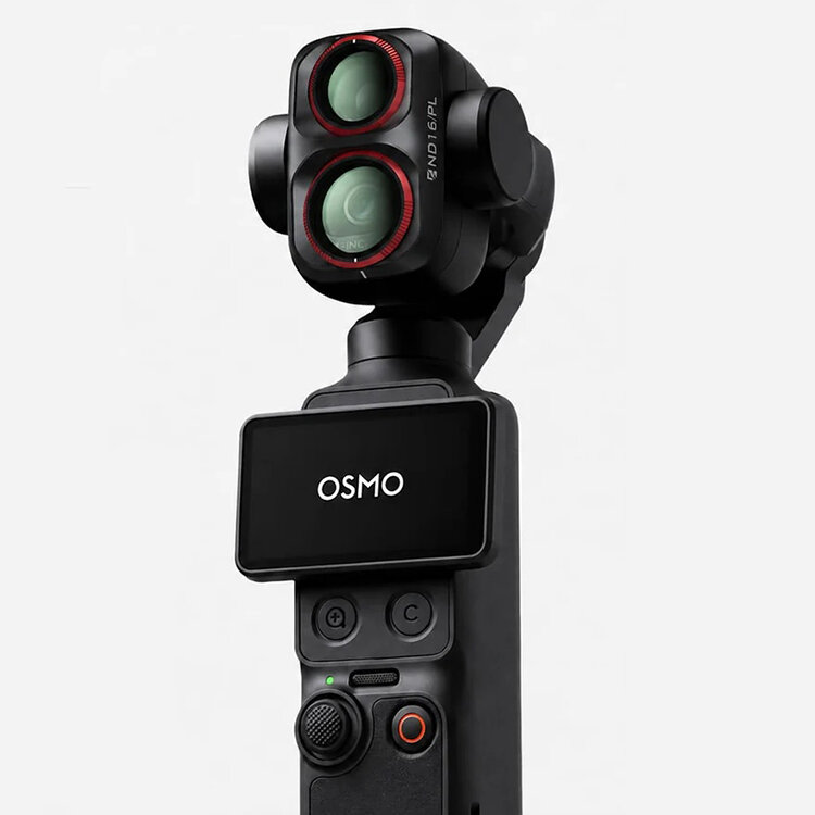 Светофильтр Freewell ND1000 для DJI Osmo Pocket 4P/Xtra Muse 2 Pro Чёрный