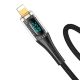 Кабель USAMS US-SJ589 Shadow Type-C - Lightning PD 20W 2м Чёрный - Изображение 207467