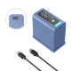 Аккумулятор SmallRig 4267 NP-F970 Type-C PD Синий - Изображение 228425