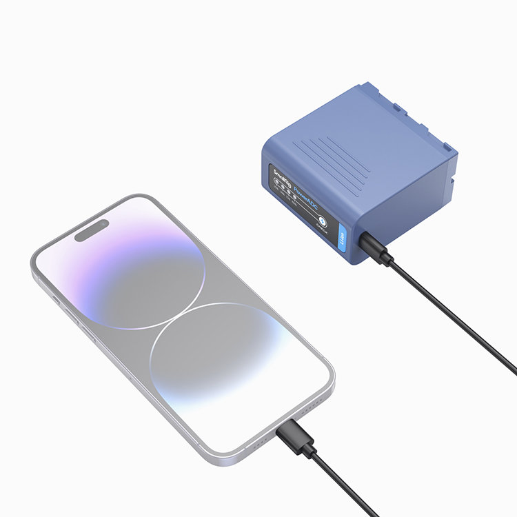 Аккумулятор SmallRig 4267 NP-F970 Type-C PD Синий