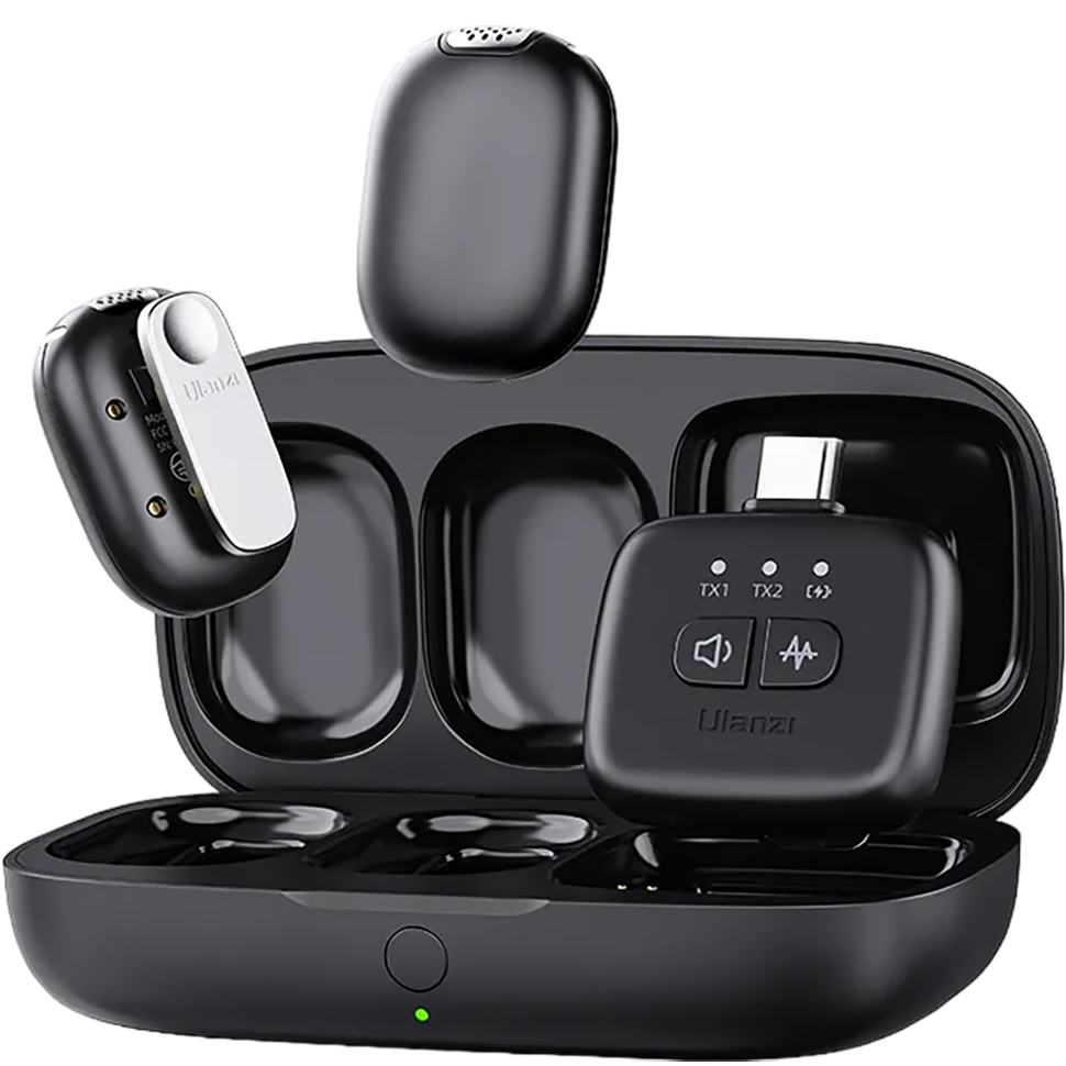 Радиосистема Ulanzi A30 TinyMic Чёрная 