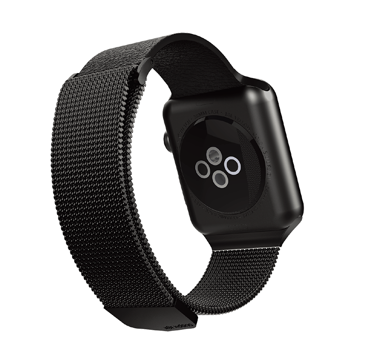 Ремешок X-Doria Hybrid Mesh для Apple Watch 42/44 мм Чёрный