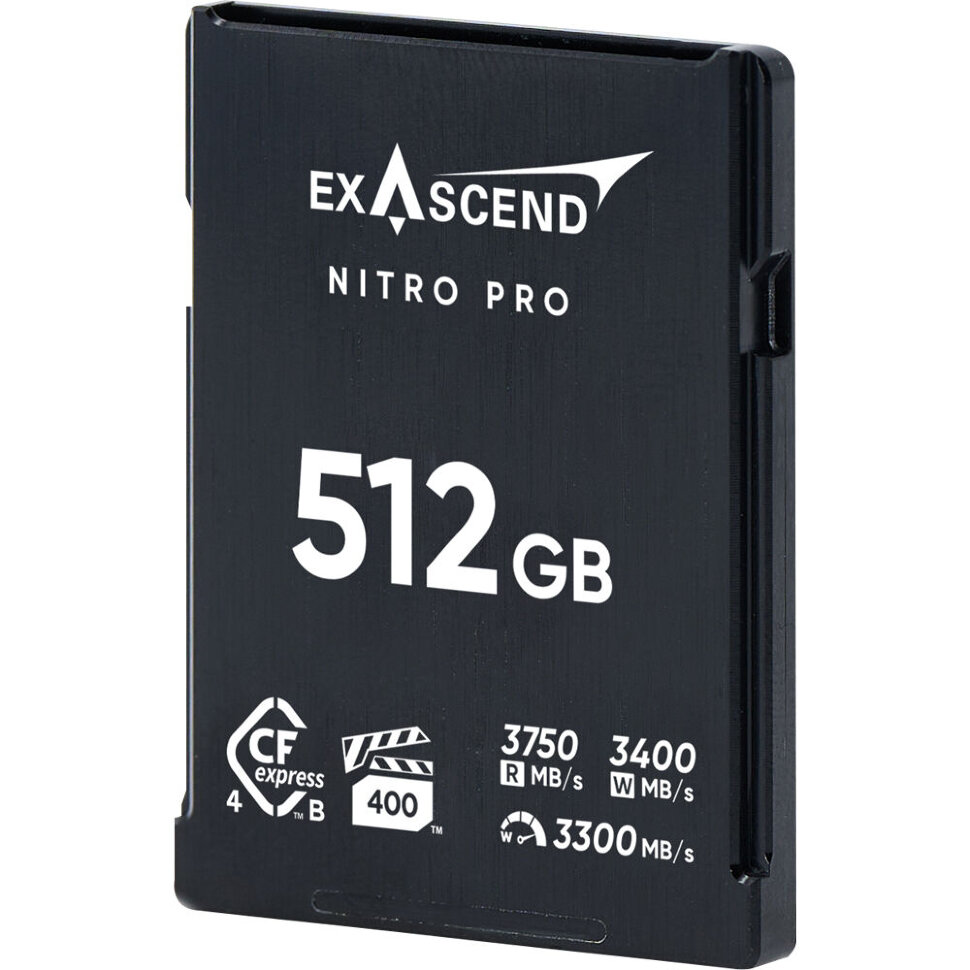 Карта памяти Exascend Nitro Pro 4.0 CFexpress Type B 512GB