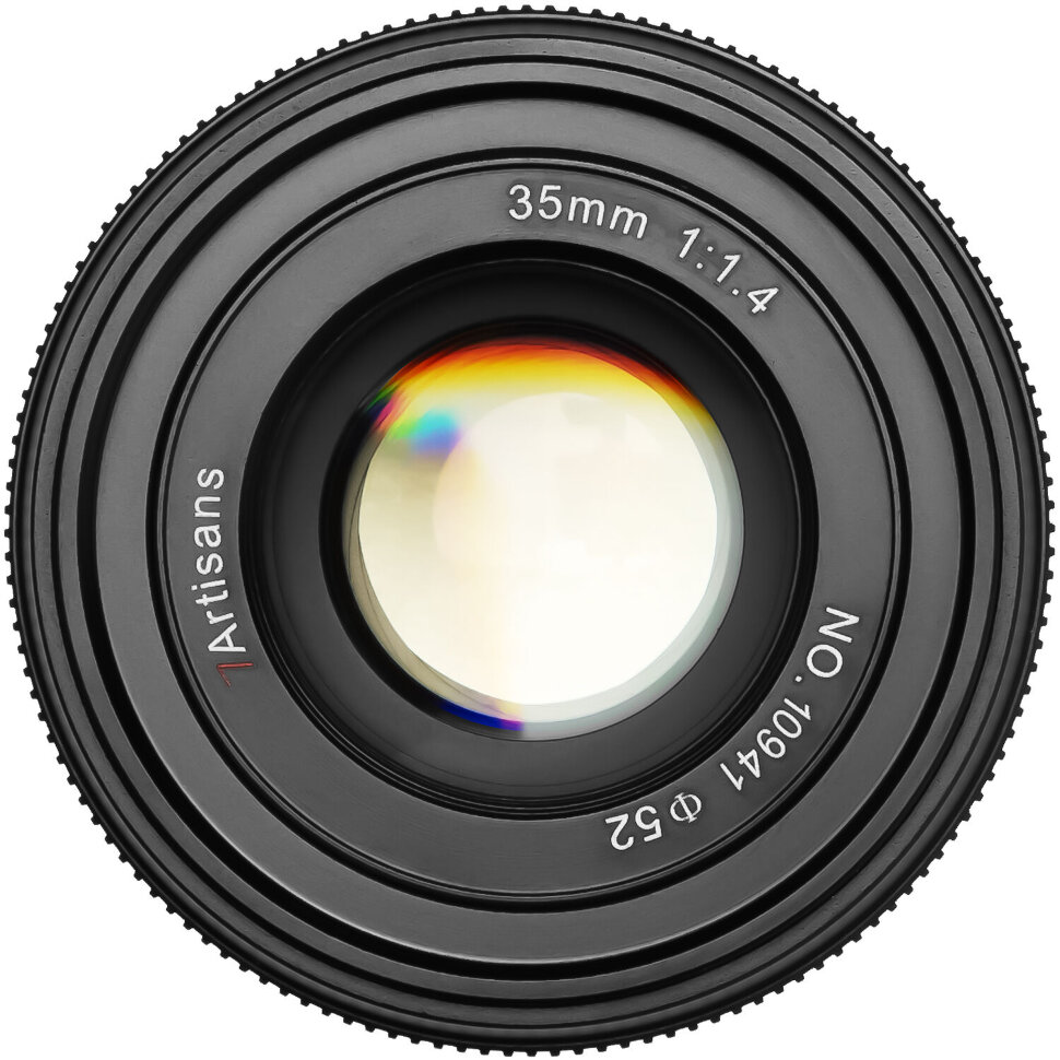 Объектив 7Artisans 35mm F1.4 Mark III RF Чёрный