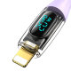 Кабель USAMS US-SJ589 Shadow Type-C - Lightning PD 20W 2м Белый - Изображение 207472