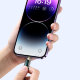 Кабель USAMS US-SJ589 Shadow Type-C - Lightning PD 20W 2м Белый - Изображение 207476