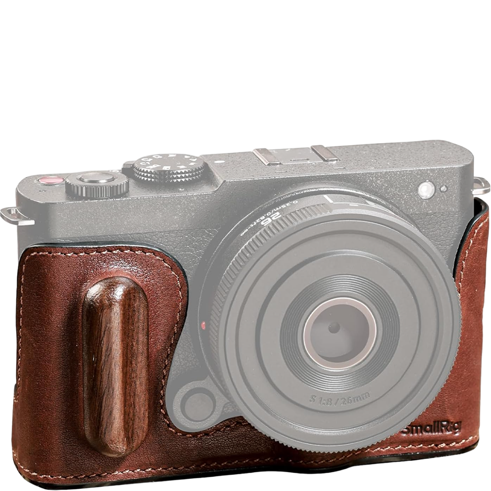 Чехол SmallRig 4703 Leather Half Case для Panasonic LUMIX S9 