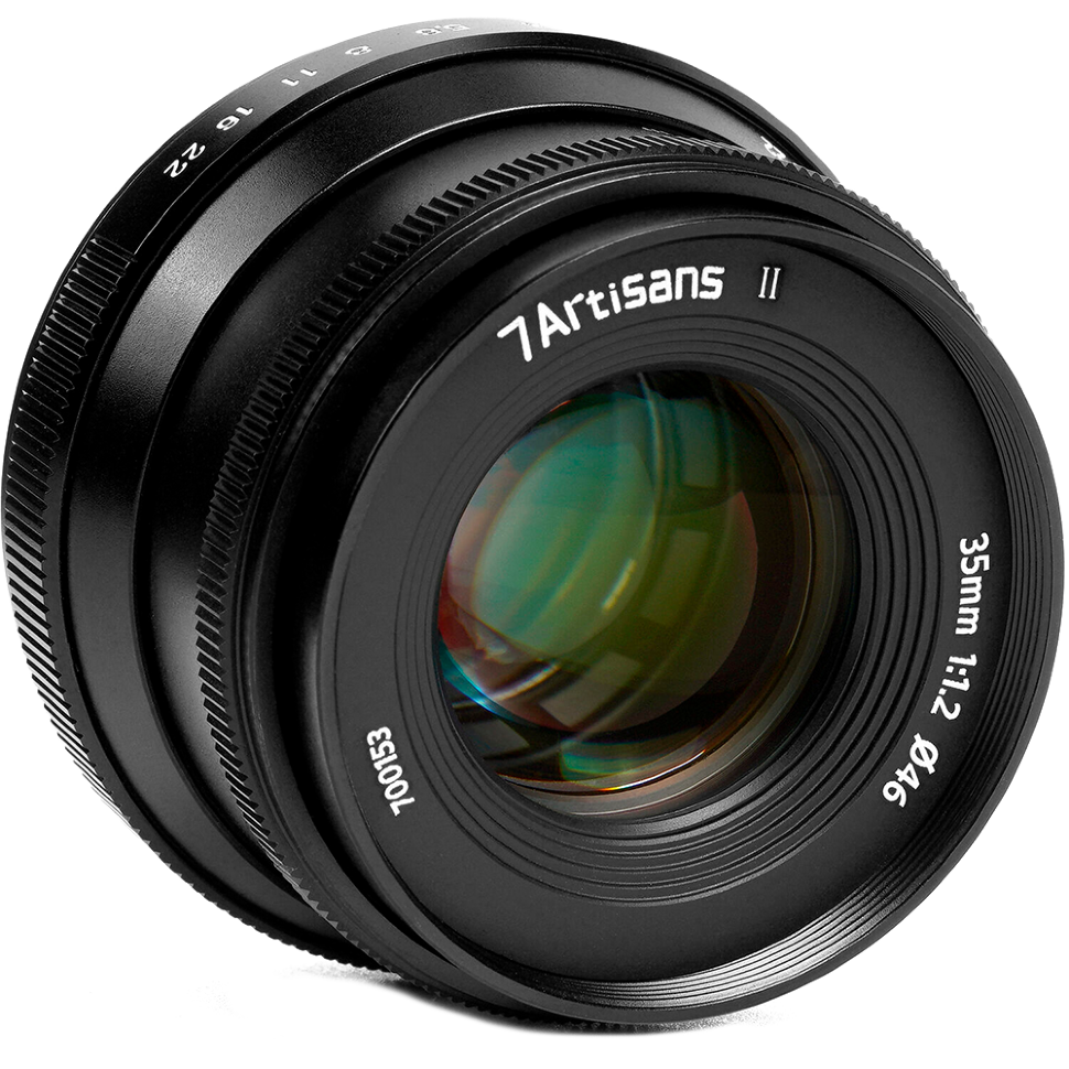 Объектив 7artisans 35mm F1.2 II Micro 4/3 Чёрный 