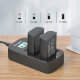 Зарядное устройство KingMa Dual Battery Charger для DMW-BLK22 - Изображение 274091