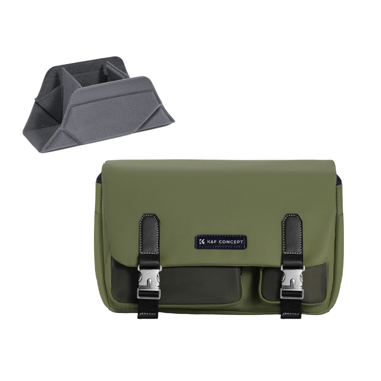Сумка K&F Concept Urban Wander Sling 10L Зелёная