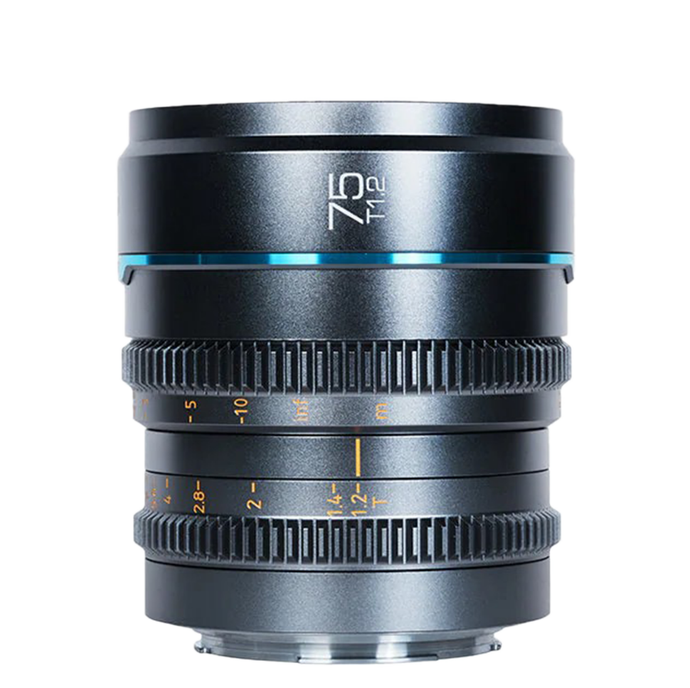 Объектив Sirui Nightwalker 75mm T1.2 S35 Micro 4/3 Серый 