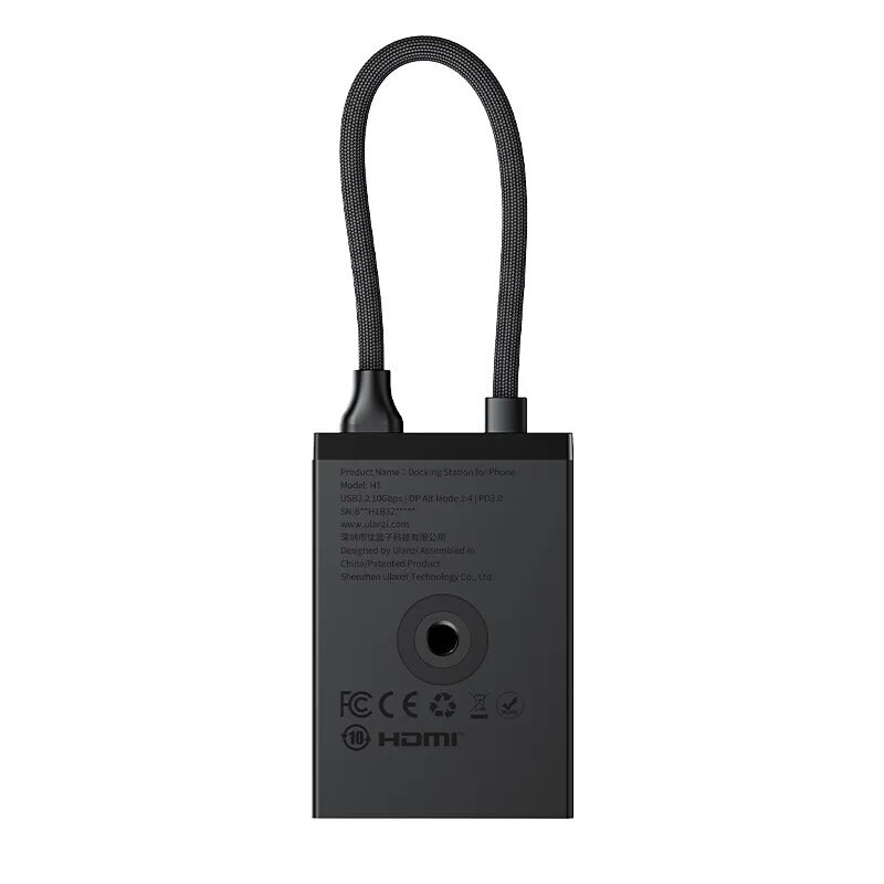 Хаб Ulanzi H1 4-in-1 USB-C Media Hub