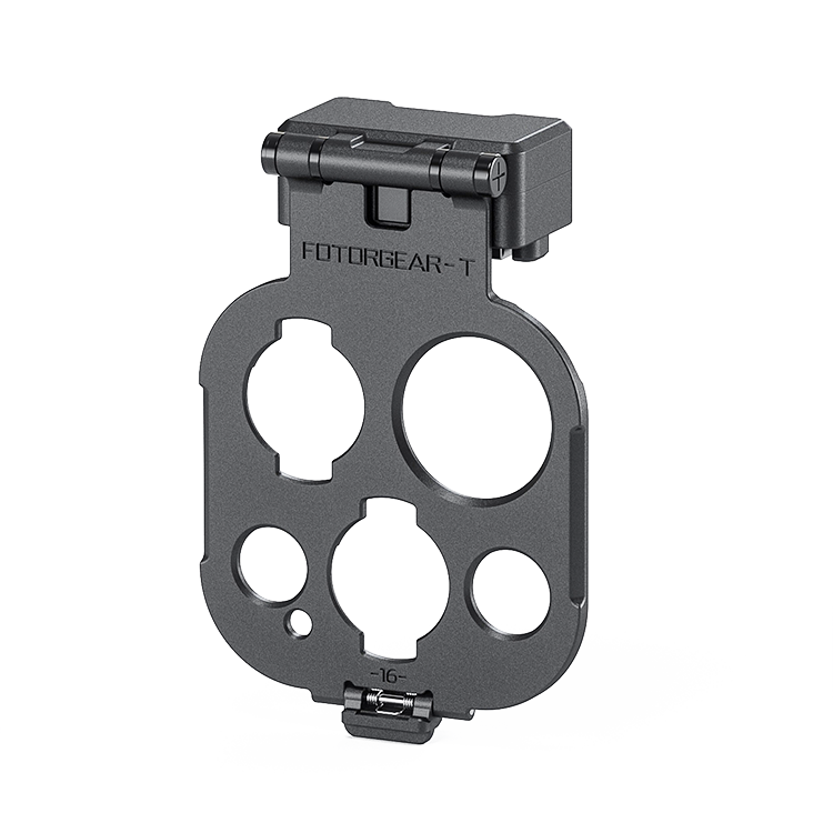 Адаптер Tilta Khronos Lens Adapter для объектива Fotorgear T-mount для iPhone 16 Pro/Pro Max Серый
