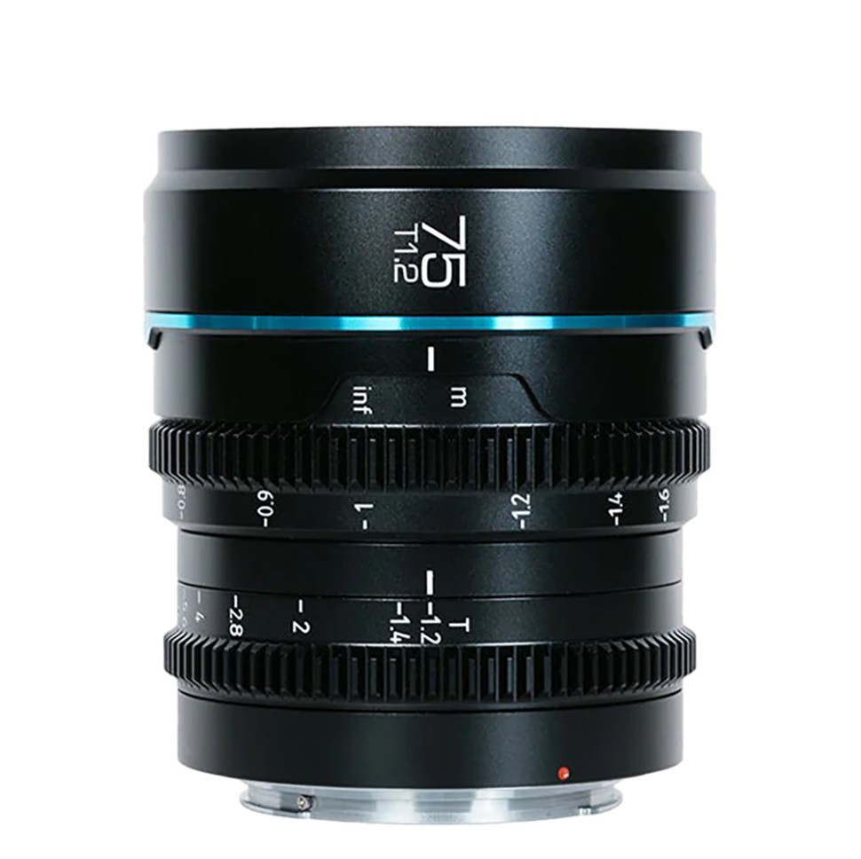 Объектив Sirui Nightwalker 75mm T1.2 S35 L-mount Чёрный 