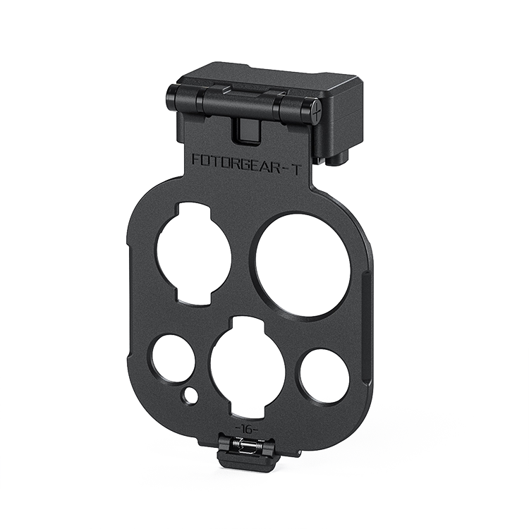 Адаптер Tilta Khronos Lens Adapter для объектива Fotorgear T-mount для iPhone 16 Pro/Pro Max Чёрный