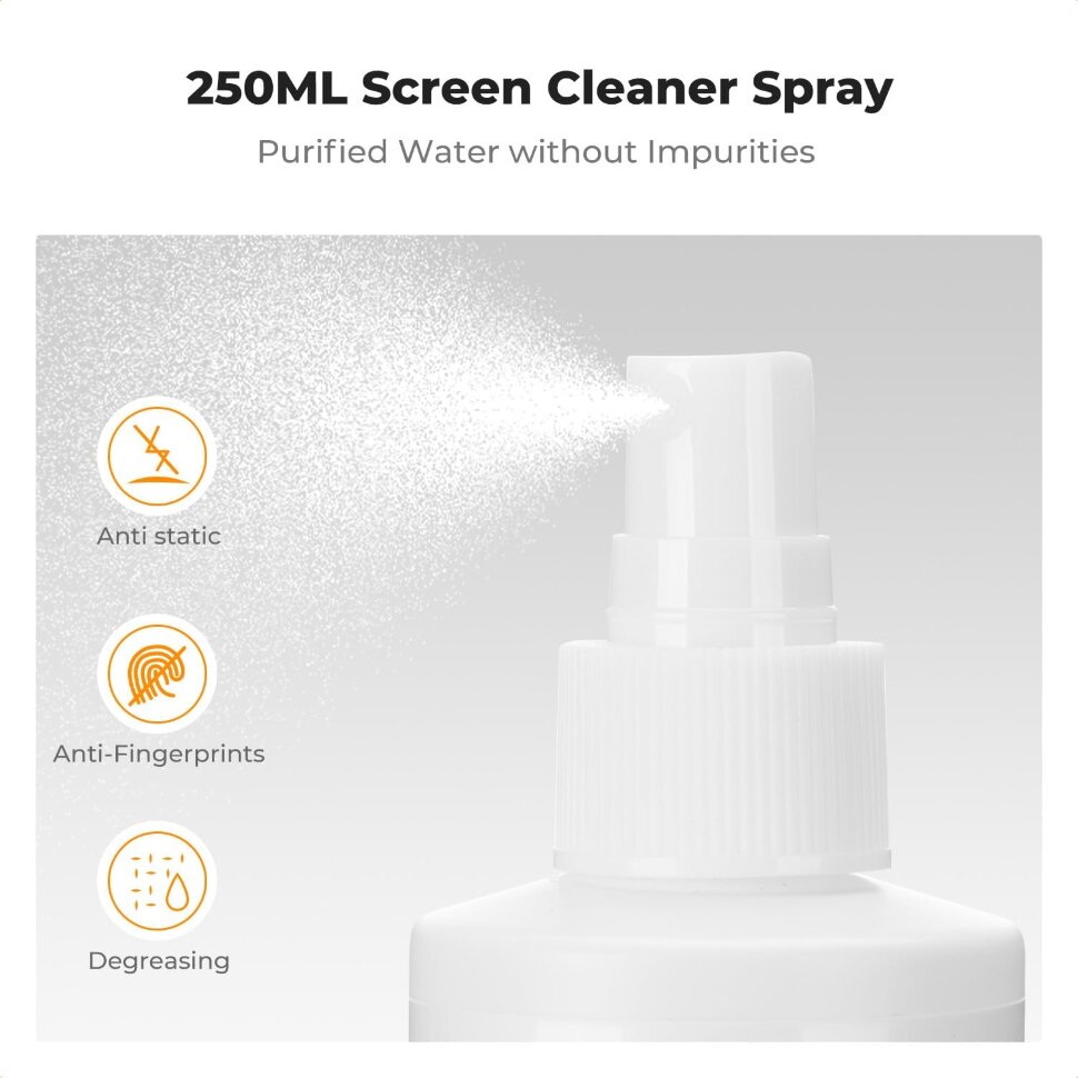 Набор для чистки K&F Concept Screen Cleaning Kit 4 brushes