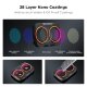 Комплект светофильтров K&F Concept UV+CPL+ND16/PL+ND32/PL+ND64/PL+ND256/PL для DJI Osmo Pocket 4P (Plastic Version) 6шт - Изображение 301718