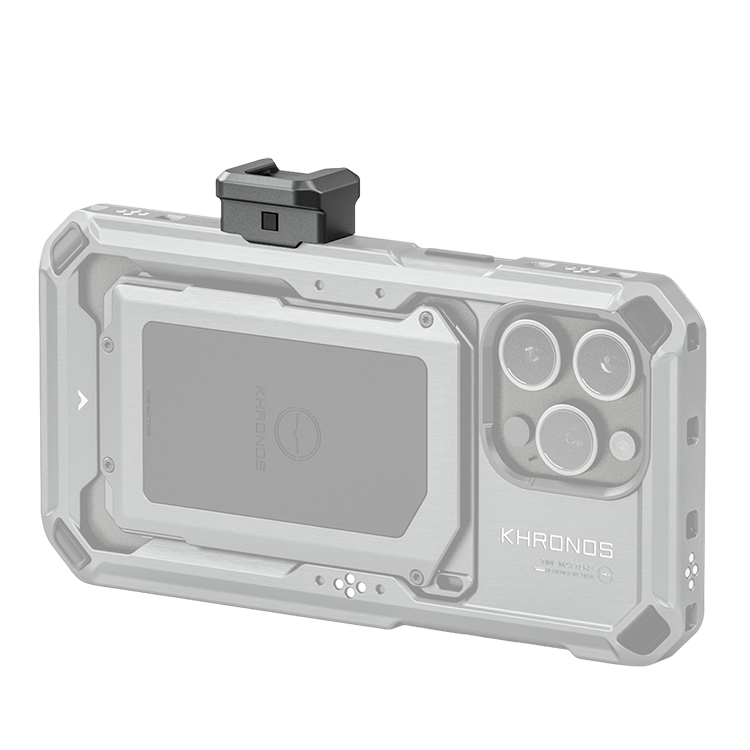 Быстросъёмное крепление Tilta Khronos Cold Shoe QR Adapter Серое