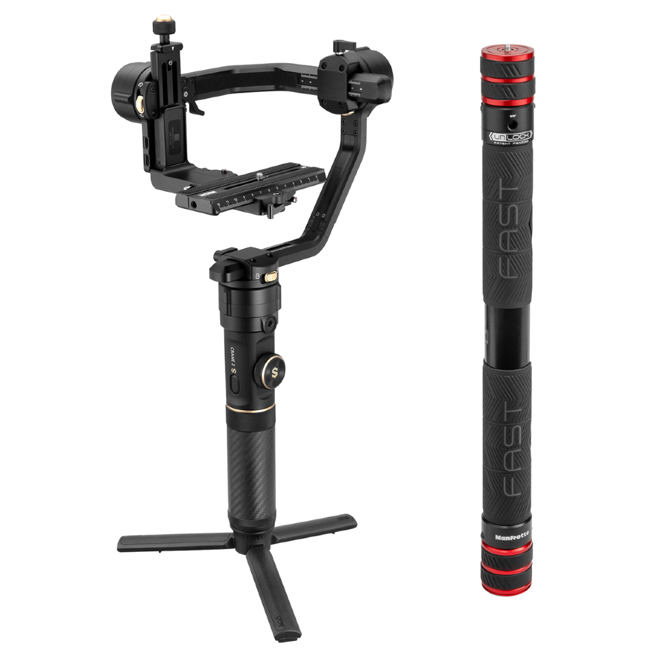 Набор Zhiyun Crane 2S + Manfrotto Fast GimBoom 