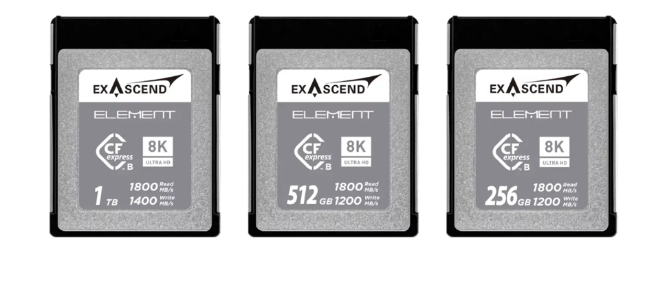 Карта памяти Exascend Element CFexpress Type B 512GB