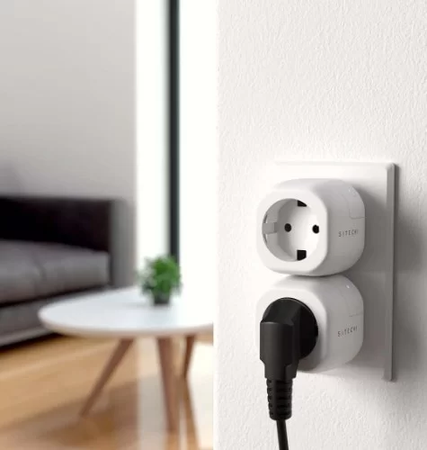 Умная розетка Satechi Homekit Smart Outlet Белая