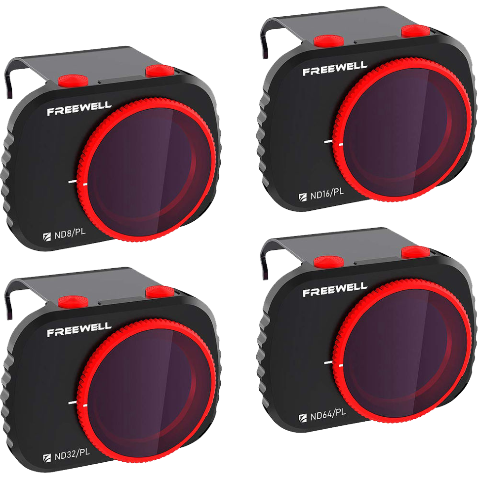 Комплект светофильтров Freewell Bright Day для для DJI Mini/Mini 2/Mini SE/Mini 2 SE (4шт) 