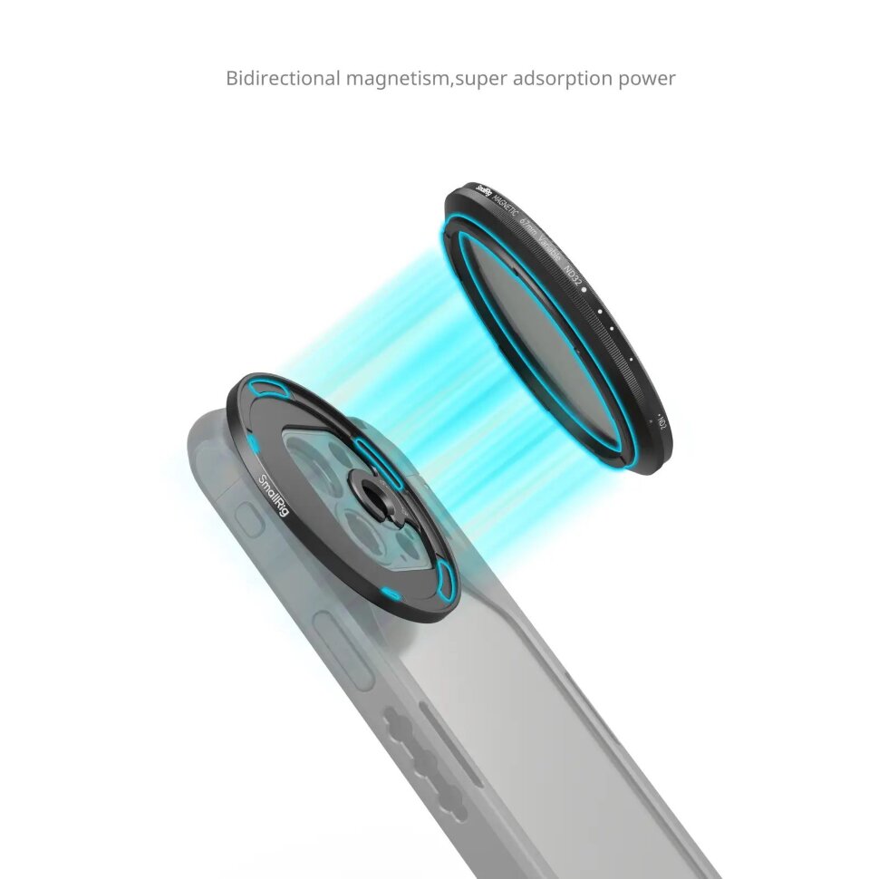 Светофильтр SmallRig Attachable VND2-32 (1-5 Stop) 67мм + M-mount