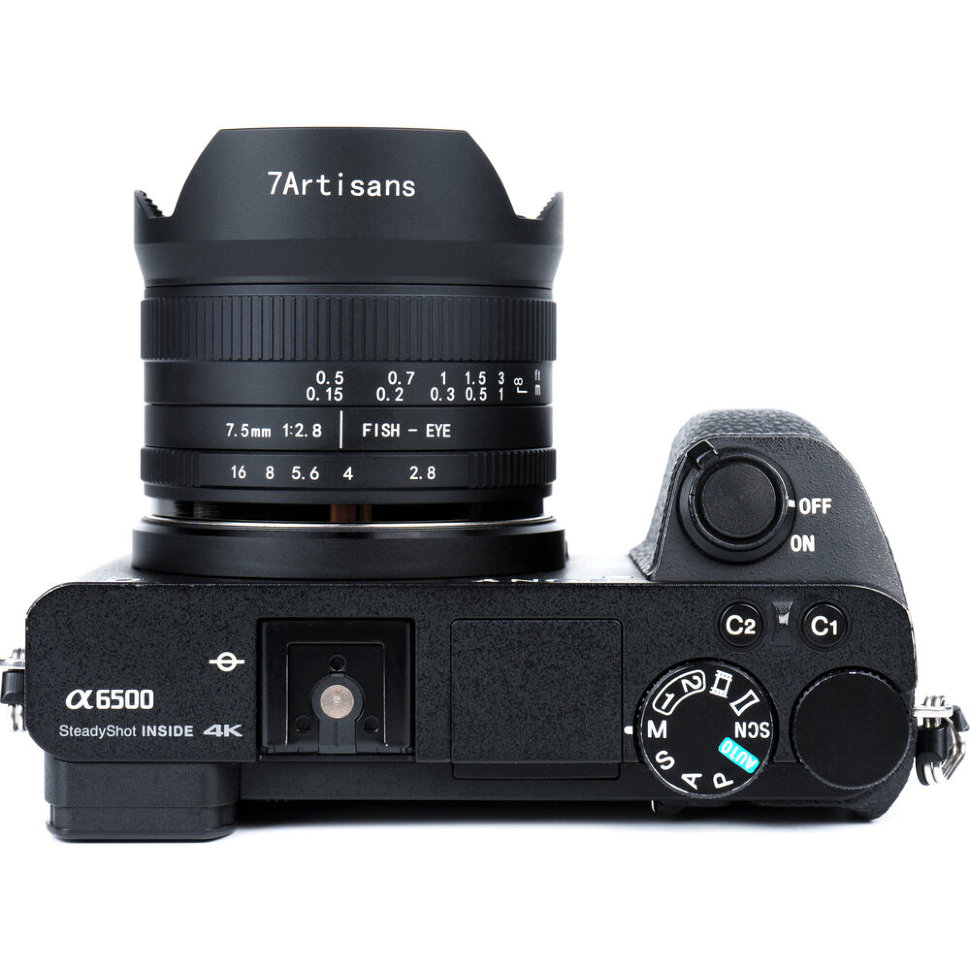 Объектив 7Artisans 7.5mm F2.8 II Fisheye E-mount