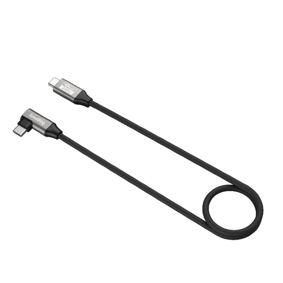 Кабель SmallRig 5076 Type-C Angled 60см (40Гб/с + 240Вт + 8K) 