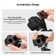 Комплект светофильтров K&F Concept ND8+ND16+ND32+ND64+ND128+ND256+ND1000 для DJI Osmo Pocket 4P (Plastic Version) 7шт - Изображение 301756