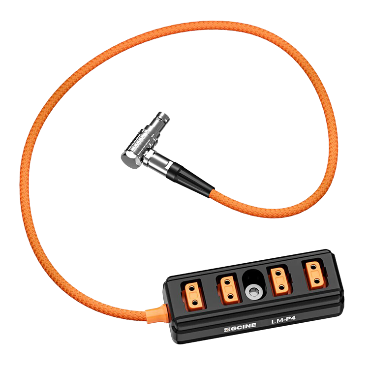 Сплиттер ZGCine LM-P4 Splitter Adapter Lemo 2-Pin - 4 D-Tap