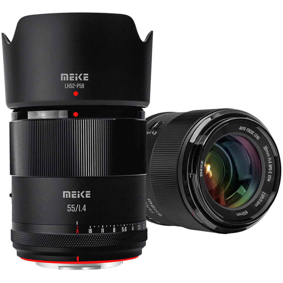 Объектив Meike 55mm F1.4 APS-C STM X-mount