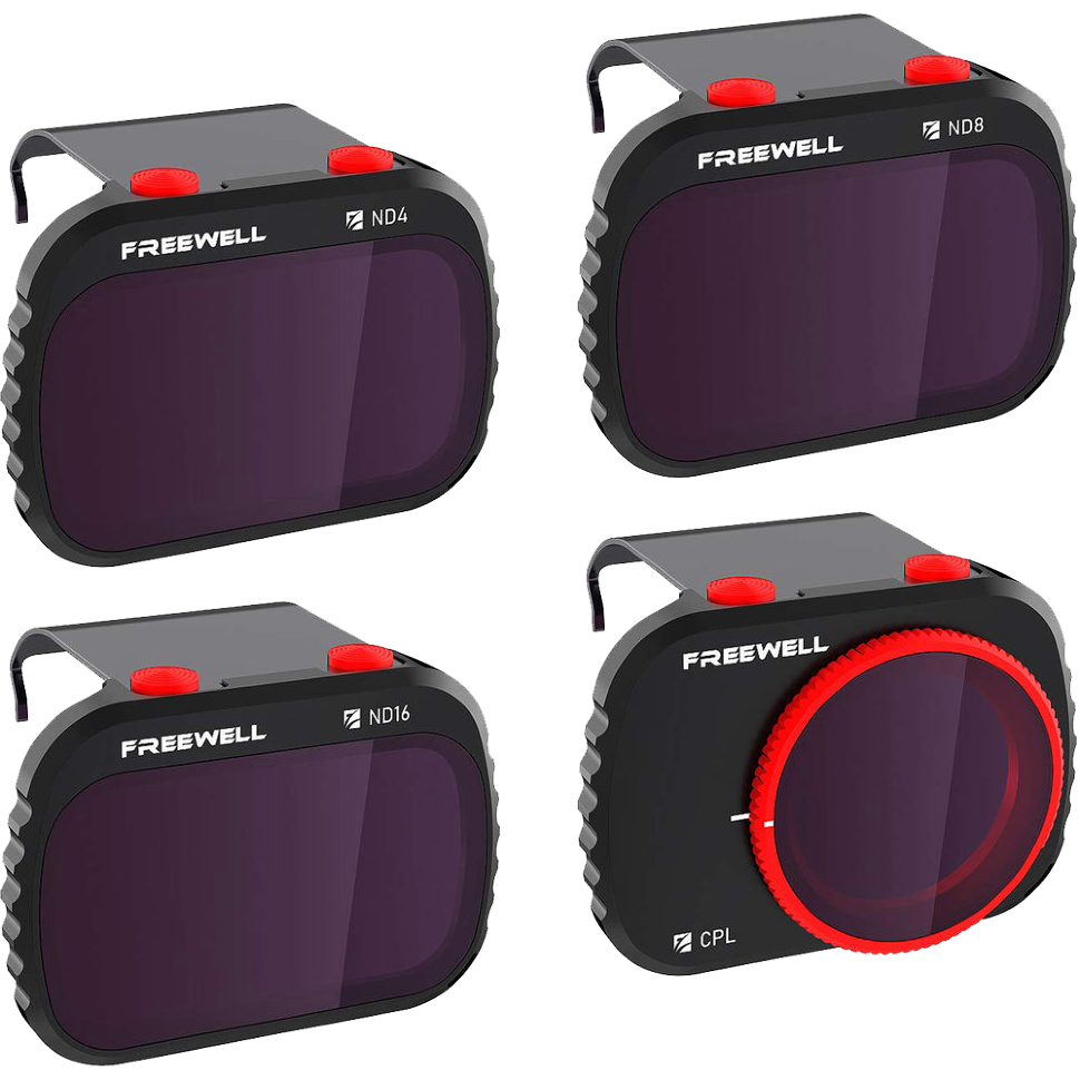 Комплект светофильтров Freewell Standart Day для DJI Mini/Mini 2/Mini SE/Mini 2 SE (4шт) 
