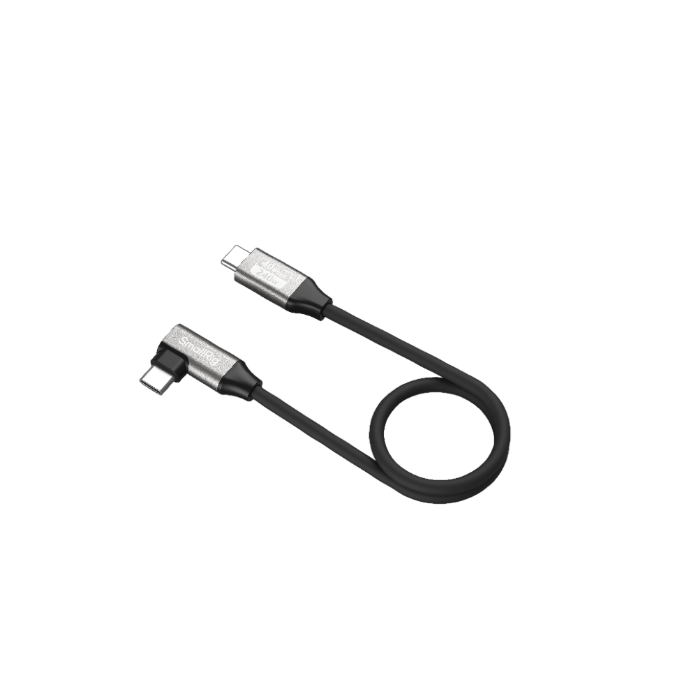 Кабель SmallRig 5075 Type-C Angled 35см (40Гб/с + 240Вт + 8K) 