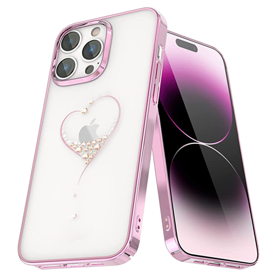 Чехол PQY Wish для iPhone 14 Pro Розовое золото 