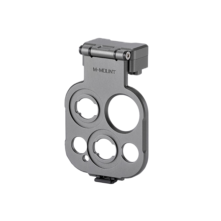 Адаптер Tilta Khronos Lens Adapter для объектива M-mount для iPhone 15 Pro/Pro Max Серый