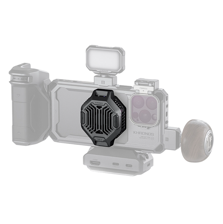 Система охлаждения Tilta Khronos Cooling System V2 для iPhone 16 Pro/16 Pro Max Серая