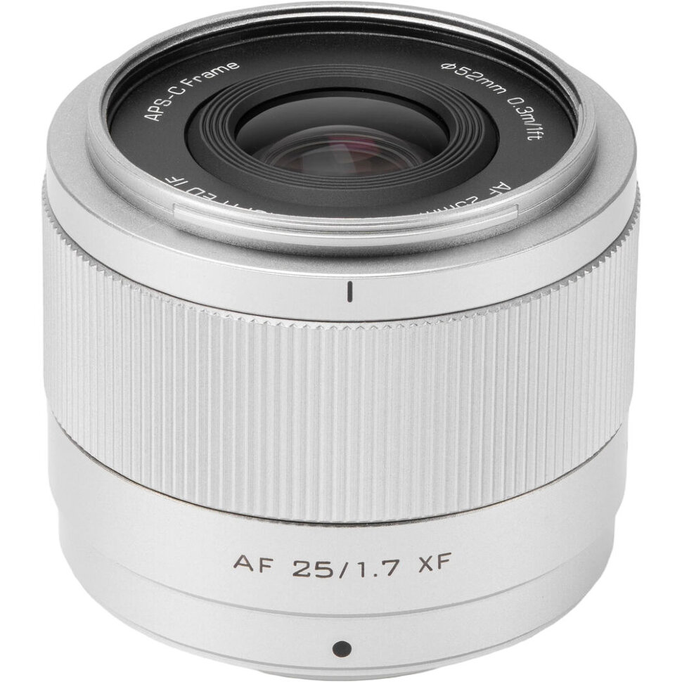Объектив Viltrox Air AF 25mm F1.7 X-mount Серебро