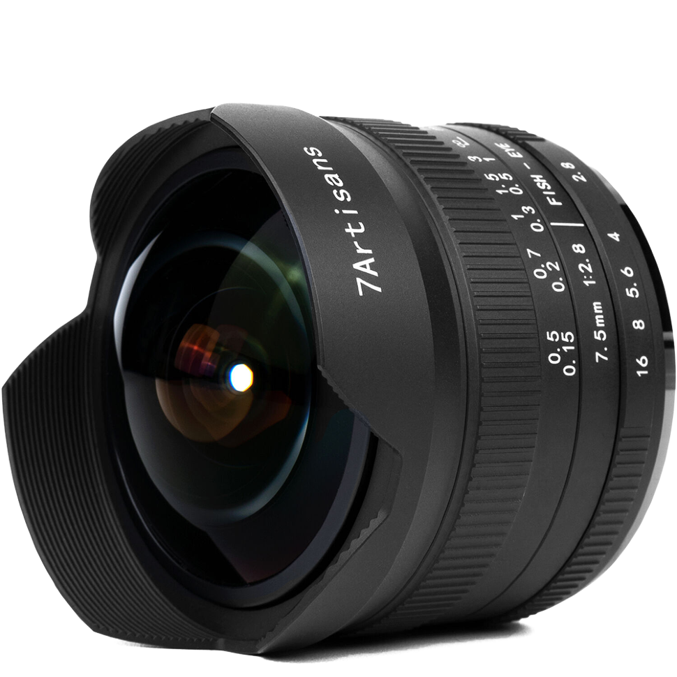 Объектив 7Artisans 7.5mm F2.8 II Fisheye Z-mount 
