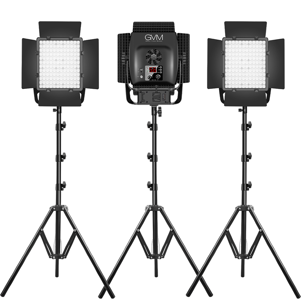 Комплект осветителей GVM LT-50S (3шт) 