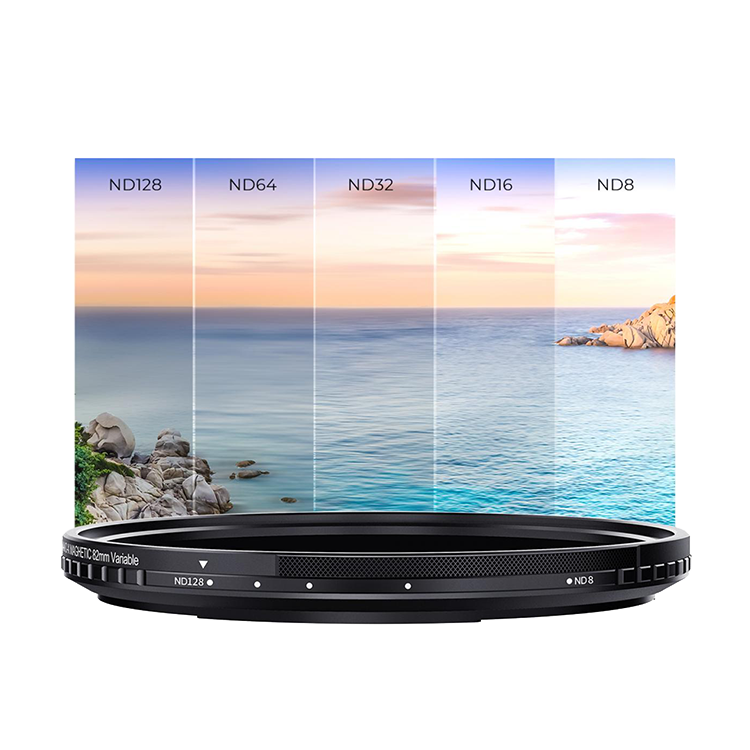 Светофильтр K&F Concept Magnetic Nano-X ND8-128 72мм