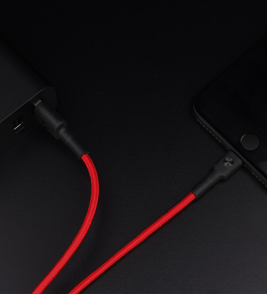 Кабель ZMI AL853 USB - Lightning MFi AL853 1.5м Чёрный