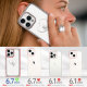 Чехол PQY Wish для iPhone 15 Pro Серебро - Изображение 226216