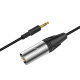 Адаптер CoMica CVM-D-XLR mini Jack TRS - XLR - Изображение 222073