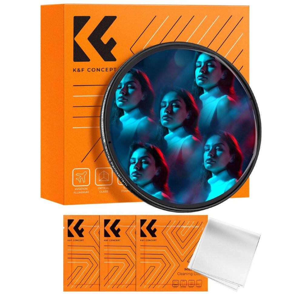 Светофильтр K&F Concept Nano-B Kaleidoscope Prism Pentagonal 77мм