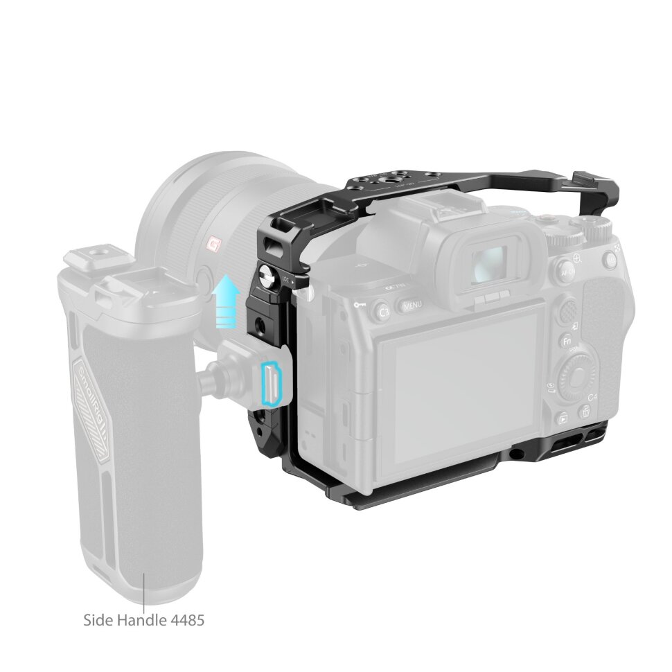 Клетка SmallRig 5583 Airtag Slot для Sony a7R V/a7 IV/a7S IIIa/a1/a7R IV/a7 V