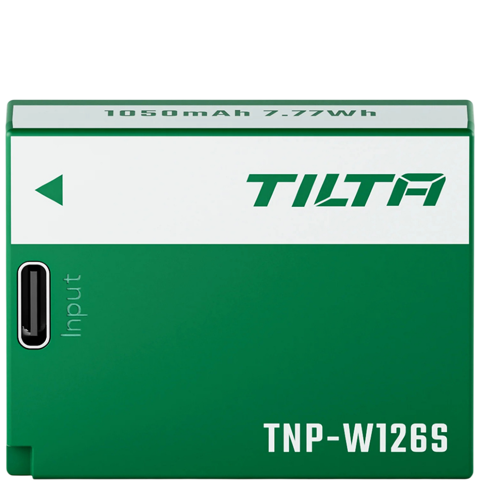 Аккумулятор Tilta NP-W126S Type-C 1050mAh Зелёный preOrder=24.11.2026