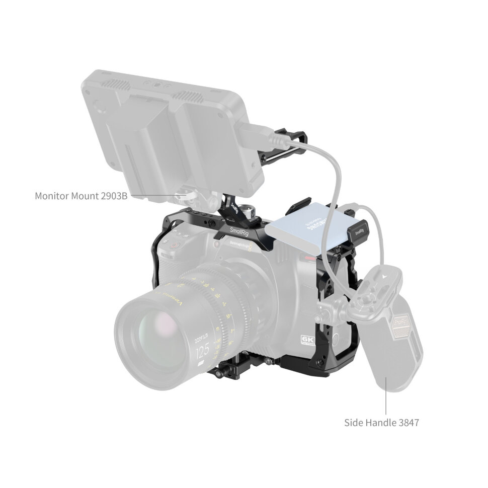 Клетка SmallRig 4574B Basic Kit для Blackmagic Design Cinema 6K