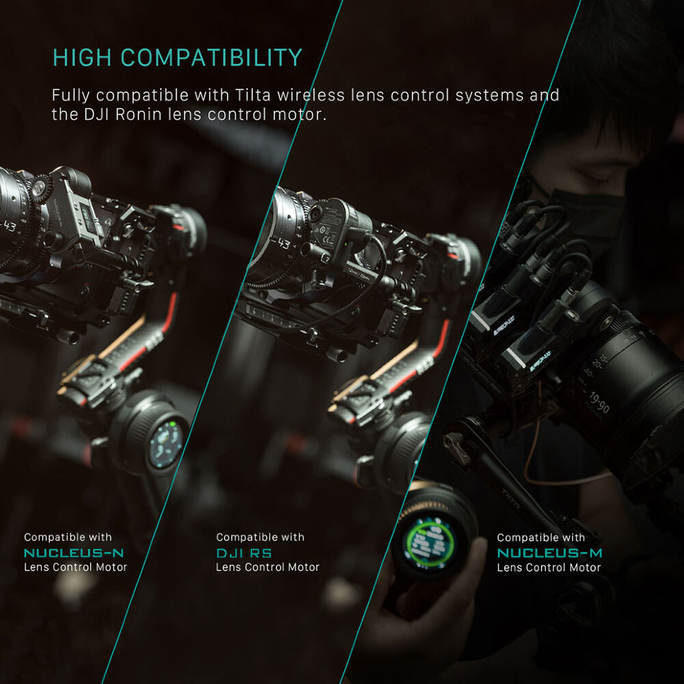 Follow focus Tilta Nucleus Nano II Control Handle Kit II